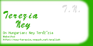 terezia ney business card